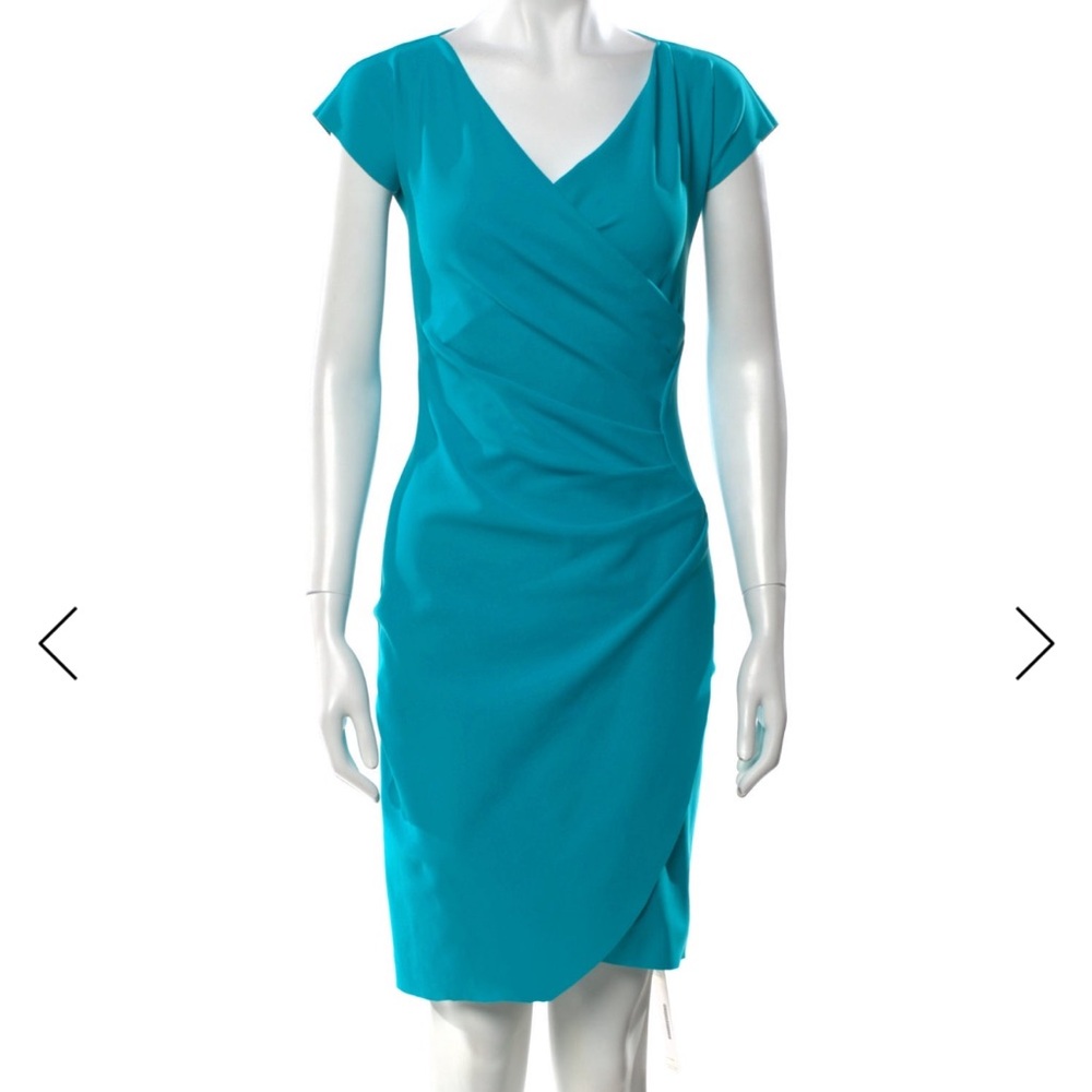 Elegant Teal Chiara Boni Dress
